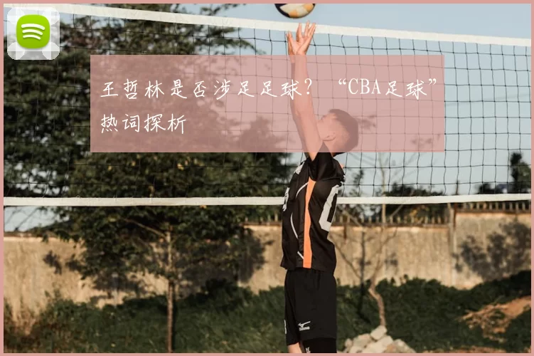 王哲林是否涉足足球?“CBA足球”热词探析