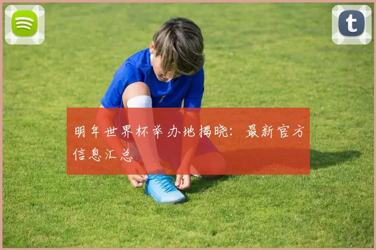明年世界杯举办地揭晓：最新官方信息汇总