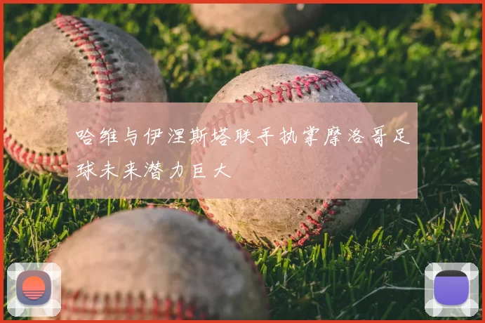 哈维与伊涅斯塔联手执掌摩洛哥足球未来潜力巨大