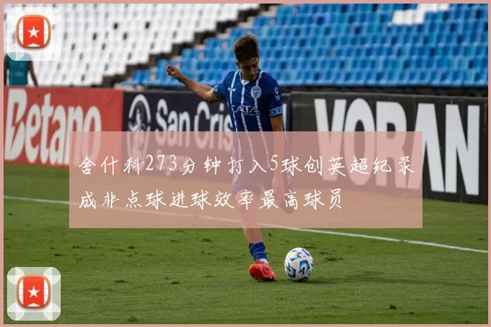 舍什科273分钟打入5球创英超纪录成非点球进球效率最高球员