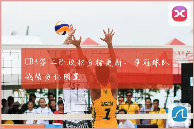 CBA第二阶段积分榜更新，争冠球队战绩分化明显